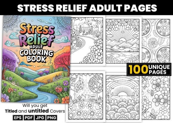 Download Stress Relief Adult Coloring Books - Stress relief adult coloring book Collection