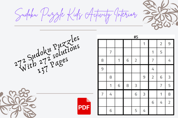 Download Kdp Templates Sudoku Easy Puzzle - Premium Bundle