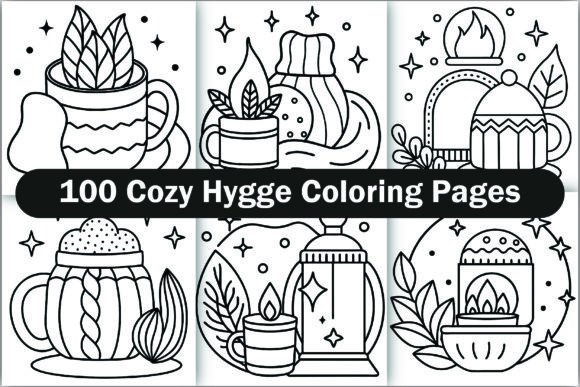 Download Cozy Hygge Coloring Pages - Cozy hygge coloring pages Collection