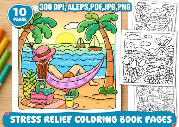 Download Stress Relief Adult Coloring Book Pages - Stress relief adult coloring book Collection
