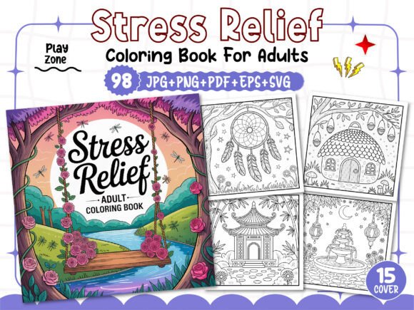 Download Stress Relief Adult Coloring Book Pages - Stress relief adult coloring book Collection