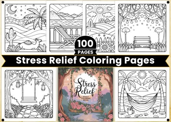 Download Stress Relief Adult Coloring Book Pages - Stress relief adult coloring book Collection